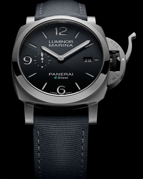 panerai e-steel|Panerai Introduces Trio Of Luminor Watches Made With Recycled E.